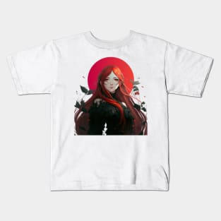 Samurai girl Kids T-Shirt